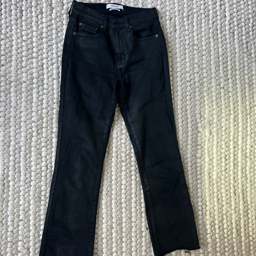 Pistola Denim Black Jeans Size 25